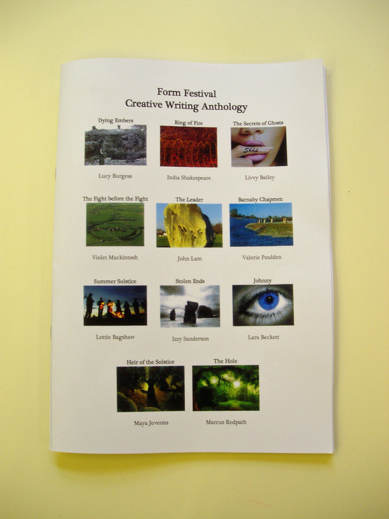 Marlborough College - Form Festival Creative Writng Anthology