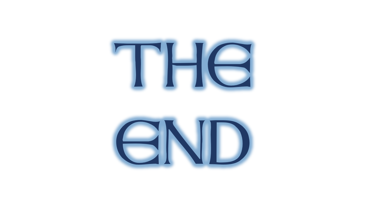 Thoughts on reaching ‘The End’